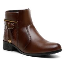 Bota Feminina Cano Curto Vaquejada Boiadeira Sertanejo Confortável Macia Moda Country Peão