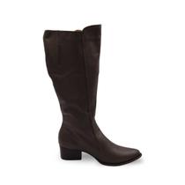 Bota Feminina Cano Longo Dina Mirtz 12612 Café