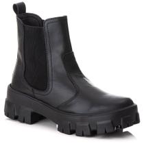 Bota Feminina Cano Médio Coturno Chelsea Blogueira Bota Feminina Cano Médio Coturno Chelsea Blogueira