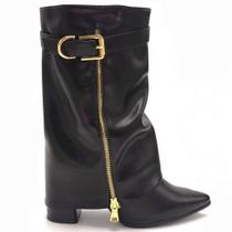 Bota Feminina Cano Médio Ramarim 26-58131 Bota Feminina Cano Médio Ramarim 26-58131