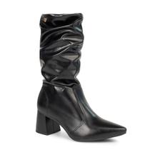 Bota Feminina Cano Médio Slouchy Bico Fino Dakota D2753