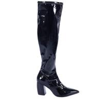 Bota Feminina Capodarte Cano Longo 4018917 Preto Verniz
