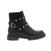 Bota Feminina Casual Com Fivela e Elástico Cano Baixo Salto Baixo Moleca 5342.102 Bota Feminina Casual Com Fivela e Elástico Cano Baixo Salto Baixo Moleca 5342.102