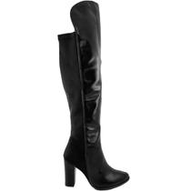 Bota Feminina Casual Over The Knee Salto Alto Beira Rio 9043.105 Bota Feminina Casual Over The Knee Salto Alto Beira Rio 9043.105