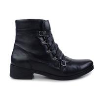 Bota Feminina Chamonix Salto Bloco Preta - 2299