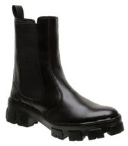 Bota Feminina Chelsea Botinha Coturno Em Sintético (SL11020)
