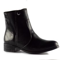 Bota Feminina Chelsea Sandro Moscoloni Couro Viviane Black