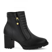Bota Feminina Com Salto Bloco Moleca 5348.102.23654