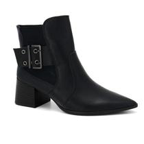 Bota Feminina Com Salto Bloco Ramarim 25-59132 Bota Feminina Com Salto Bloco Ramarim 25-59132