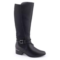 Bota Feminina Comfortflex 22-69304 baixa cano longo neoprene Bota Feminina Comfortflex 22-69304 baixa cano longo neoprene