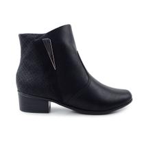 Bota Feminina Comfortflex CB Ankle Boot Preta - 2386302 Bota Feminina Comfortflex CB Ankle Boot Preta - 2386302