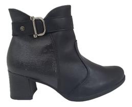 Bota Feminina Confortável Cano Curto Piccadilly