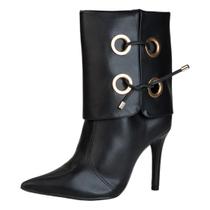 Bota Feminina Confortavel Elgetante Social Salto Fino Bebece Bota Feminina Confortavel Elgetante Social Salto Fino Bebece