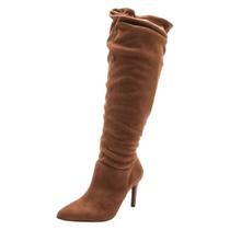 Bota Feminina Confortavel Salto Alto Fino Social Bebece Bota Feminina Confortavel Salto Alto Fino Social Bebece