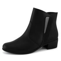 Bota Feminina Conforto Ankle Boot Comfortflex