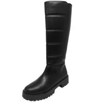 Bota Feminina Conforto Cano Medio Moda Sua Cia Bota Feminina Conforto Cano Medio Moda Sua Cia