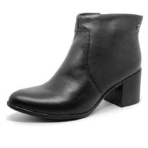 Bota Feminina Conforto Salto Médio Cano Baixo Bottero