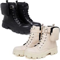 Bota Feminina Cortuno Moda Bloqueira Kit 2 Botas Conforto Lisa Básica com Bolsinha Lateral do Tamanho 33 ao 39 Bota Feminina Cortuno Moda Bloqueira Kit 2 Botas Conforto Lisa Básica com Bolsinha Lateral do Tamanho 33 ao 39