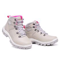 Bota Feminina Coturno Arizona Couro Legitimo Conforto Bota Feminina Coturno Arizona Couro Legitimo Conforto