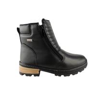 Bota Feminina Coturno Cano Curto Confortável - JENNE