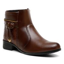 Bota Feminina Coturno Casual material ecológico Salto Grosso Confortável Macia Inverno Bota Feminina Coturno Casual material ecológico Salto Grosso Confortável Macia Inverno