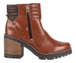 Bota Feminina Coturno Dakota De Salto Bloco tratorada