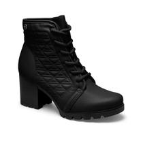 Bota Feminina Coturno Dakota Salto Bloco Cano Curto Rf G5661