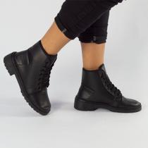Bota Feminina Coturno Feminino Casual Confortável Leve Original
