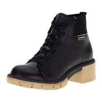 Bota feminina coturno moleca - 5338103