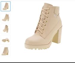 Bota Feminina Coturno Moleca Plataforma Meia Pata 5325119