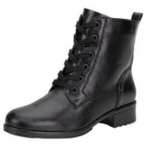 Bota Feminina Coturno Mooncity Preto 72112 - 37