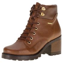 Bota feminina coturno pegada - 281329