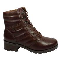 Bota Feminina Coturno Pegada Pinhão