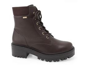 Bota Feminina Coturno Quiz 68-2276 em Couro Bota Feminina Coturno Quiz 68-2276 em Couro