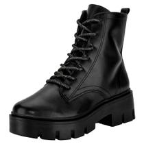 Bota feminina coturno via marte 095001