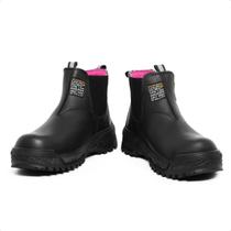 Bota Feminina Coturno Work Com C.a Composite 51.270 Antifuro