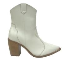 Bota Feminina Country Bico Fino Cano CurtoVizzano