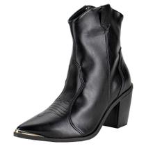 Bota feminina country cano baixo vizzano 3070108