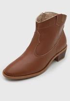 Bota Feminina Country Moleca 5353.200 Bota Feminina Country Moleca 5353.200