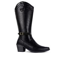 Bota Feminina Country Salto Medio Cano Alto A1258