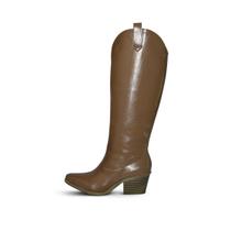 Bota Feminina Country Texana Jessica Leal Caramelo Cor:CarameloTamanho:39 Bota Feminina Country Texana Jessica Leal Caramelo Cor:CarameloTamanho:39