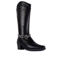 Bota Feminina Country Western Takata Cano Alto Salto Baixo Medio Corrente