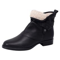 Bota Feminina Couro Elegante Resistente Salto Baixo Bottero Bota Feminina Couro Elegante Resistente Salto Baixo Bottero