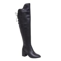 Bota Feminina Couro Salto Cano Longo Ajuste Bottero 347805 - Preto - 37 Bota Feminina Couro Salto Cano Longo Ajuste Bottero 347805 - Preto - 37