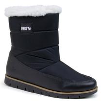 Bota Feminina Cozy Snug Boot Forrada em lã sintética Ref.:21509 Black Edition