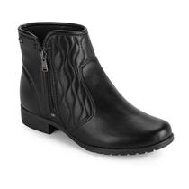 Bota Feminina Dakota Ankle Boot Salto Baixo Cano Curto D2184 Preto