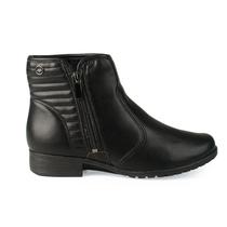 Bota Feminina Dakota Ankle Boot Salto Baixo Cano Curto DA922 Preto