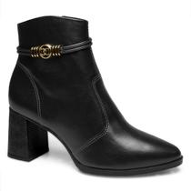 Bota Feminina Dakota Bico Fino Salto Alto Conforto D2162 Bota Feminina Dakota Bico Fino Salto Alto Conforto D2162
