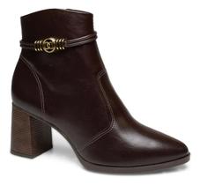 Bota Feminina Dakota Bico Fino Salto Alto Conforto D2162