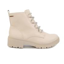 Bota Feminina Dakota Cano Baixo Almeria Bege - G9851N